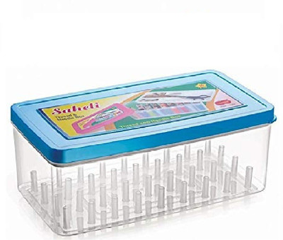 CRIYALE Sewing Kit Box Needle,Thread & Reel Empty Box Organizer.