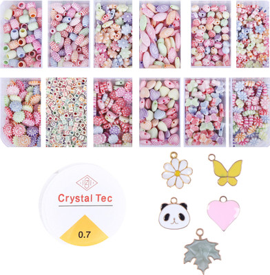 ambitieux 12 chn beads with charms kit