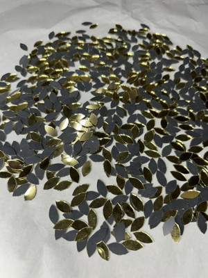 arteneer Kastipan shape golden mirror-16 mm size- 385pcs