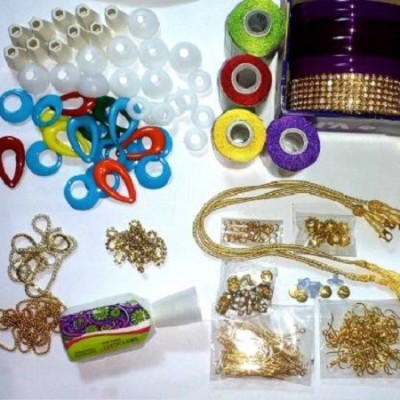 Udhayam premium Silk thread jewelery-making fully loaded box with all accessories