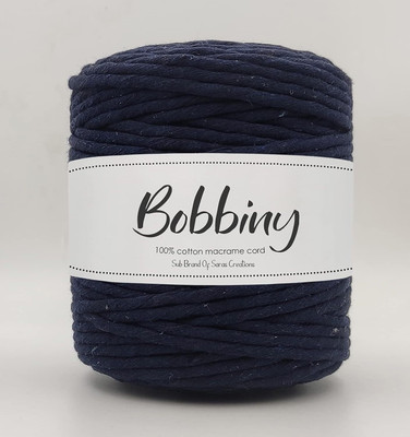 Bobbiny 4MM 100 Meter Single Strand Cotton Macrame Cord Thread for Macrame DIY