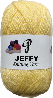 JEFFY Rosemary cream Wool Ball Hand Knitting Wool/Yarn,200 gram shade no-6