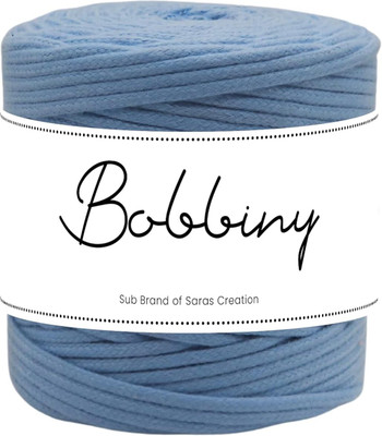 Bobbiny 4mm 100 Meter Braided Macrame Cord for Macrame DIY and Other Projects