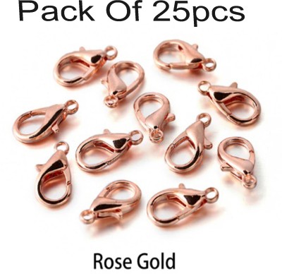 Shivarth Rose Gold Lobster Clasps Hooks for Necklace Bracelet/Findings Fasteners