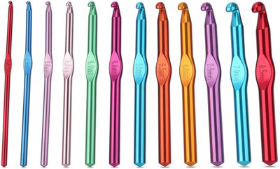 sassy beauty Smooth Aluminum Crochet Hooks for Beginners and Professionals
