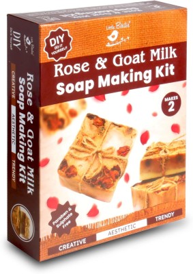 LITTLE BIRDIE DIY Rose And Goat Milk Soap Making Kit