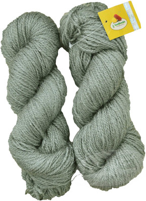 Simi Enterprise Vardhman Rabit Excel Steel Grey (500 gm) Wool Hank Hand knitting wool Art-FCF