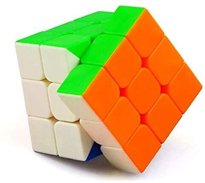 TRIMMO Cube 3x3 High Speed Stickerless Magic Cubes Puzzle Game Toy(1 Pieces)