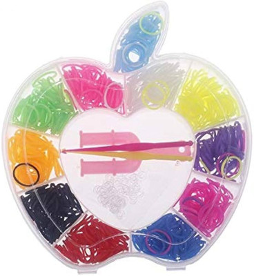 CrazyBuy Diy Loom Band Kit With Colorful Rubber Bands Rainbow Color(Random Any 1 )