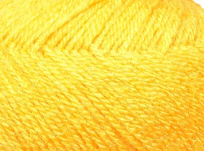 KNIT KING BIG BALL Yellow Sh 400 gm Ball Hand knitting wool -Z Art-