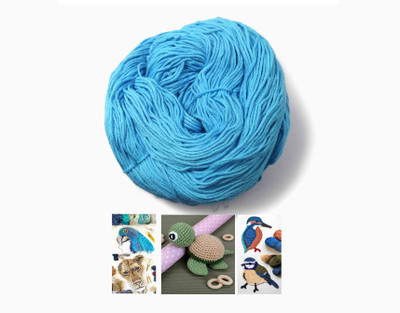 Craft Affair Kniting Yarn 100 gram For craft project - Water