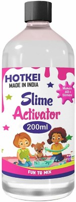 HOTKEI (200ml)DIY Slime Activator Jelly Putty Making Kit Set Toy for Boys Girls Kids