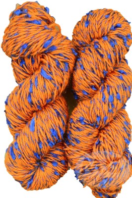 M.G Enterprise M_G Veronica Orange (200 gm) wool ART- HIGHank Hand knitting wool ART- HIG