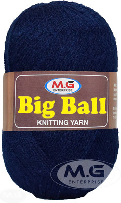 M.G Enterprise Represents Oswal Chirag Navy 200 gms Wool Ball wool DA Art-AJDF