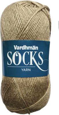 KYSS Vardhman Socks Wool Ball Knitting Art(1 ball /100 gram) 600 gram shade no-6