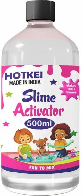 HOTKEI (500ml)DIY Slime Activator Jelly Putty Making Kit Set Toy for Boys Girls Kids