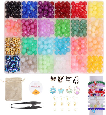 ambitieux DIY Moon beads Bracelet Making Kit with 8 charms