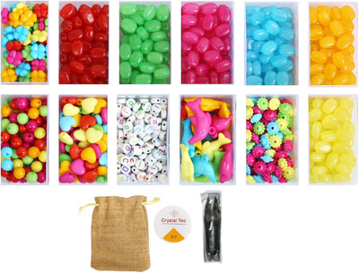 ambitieux DIY 12 barfi assorted open beads kit