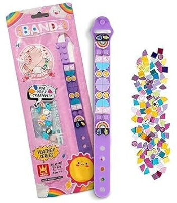 MOREL Puzzle Band Return Gifts | Band for KIDS Random Colour and Designe (PACK OF 1)