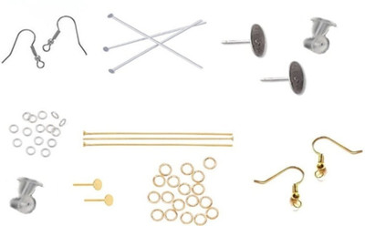 AN Sunshine New_Quilling And Jewellery Making Acessories Kit-Gold & Silver