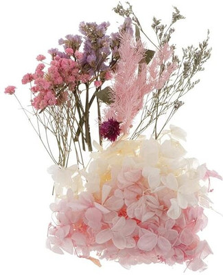 Geek Arts Dried Flowers Mix DIY Decoration & Handmade Gifts [Random Box - Pack of 1]