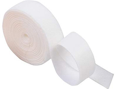 PRANSUNITA Industrial Quality Self Gripping Double Sided Hook & Loop Fastener, Wire &Cable