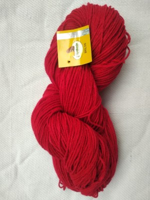 vardhman knitting yarn VARDHMAN BRILON YARN - RED (300 GM)