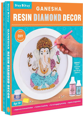 ITSY Bitsy DIY Diamond Resin Decor Kit Ganesha 8 X 8inch