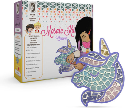 Sai Mosaic Art The Karigari Studio's Mosaic DIY kit - Unicorn