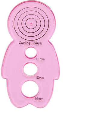 KRAFTMASTERS Quilling Coachman DIY Quilling Paper Slotted Tools Set Cute Doll Shape Ruler