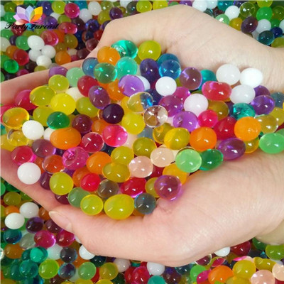 AquaBloom Multicolor Magic Water Balls Beads / Orbeez – 1000 Approx Pieces (Medium Size)