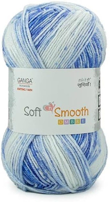 JEFFY Wool Soft N Smooth Weight Yarn (Multi Shade no-7, 200 Gram)