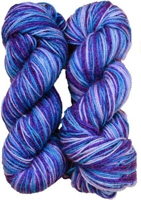 Oswal wool Knitting Yarn Wool, Multi Royal 200 gm Woolen Crochet Yarn Thread. Best Used with Knitting Needles, Crochet Needles. Wool Yarn for Knitting. Best Woolen Thread.