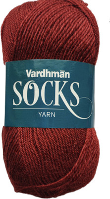 KYSS Vardhman Socks Wool Ball Hand Knitting Art(1 ball /100 gram)500 gram shade no-9