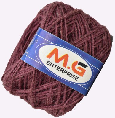 M.G Enterprise 3 Ply/Twisted Macrame Jute Cord/Dori Thread Salmon 150 mtr- Art-DJC