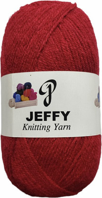 JEFFY Rosemary Dark red Wool Ball Hand Knitting Wool/Yarn,200 gram shade no-39