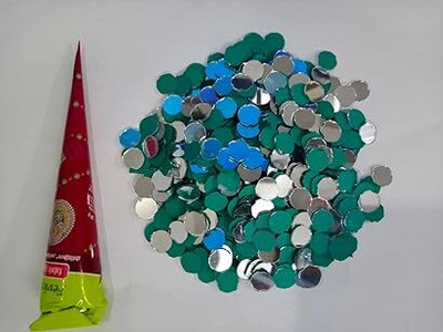 Akvanar Mirrors Round Square 2000PCDrop Triangle Diamond EyeShape 1 Free Fabric GlueCone