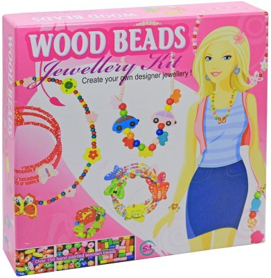 zokato Wood Beads Jewellery Kit (Junior) Fun Game