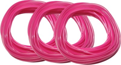 Sky Quality Plastic broom Koodai Wire Craft Basket Vases pack 3 (L pink)