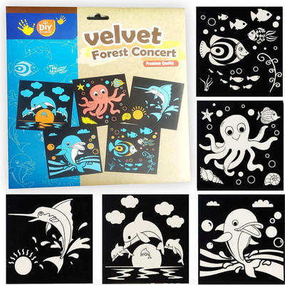 KreativeKraft Pages Drawing Kit (Random Design)