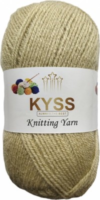 KYSS Rosemary light yellow Wool Ball Hand Knitting Wool/Yarn 200 gram shade no-36