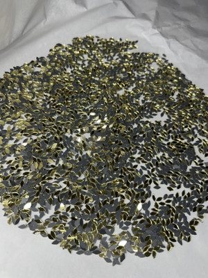 arteneer Kastipan shape golden mirror-8 mm size- 1600pcs