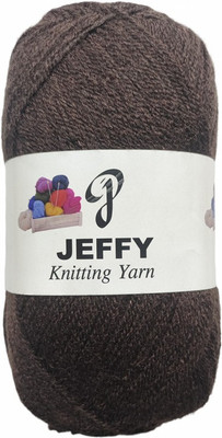 JEFFY Rosemary coffee Wool Ball Hand Knitting Wool/Yarn,400 gram shade no-12