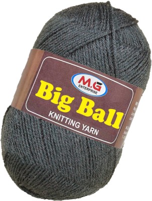 M.G Enterprise Bigboss Mouse Grey 400 gms Wool Ball Hand knitting wool- Art-AJE