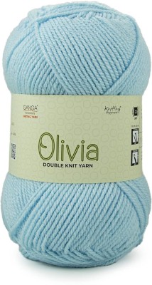 JEFFY Ganga Olivia Double Knit Yarn Hand Knitting Thread 200 GM SH-2