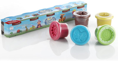 CHANAK Creative Dough for Boys/Girls/Kids 100gm X 5 pcs | Age - 3+ Years