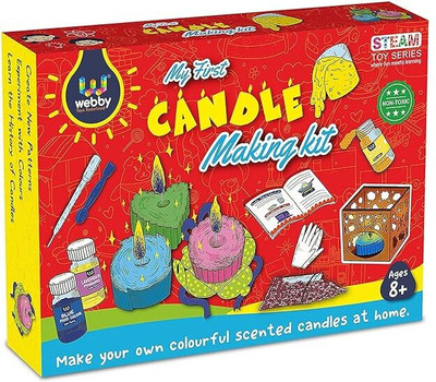 Lattice DIY Candle Making Kit, STEAM Learner, Educational & Learning Activity ToY
