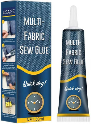 SHREESALES Fabric Mending Glue Special Glue For Clothes Pants Insoles Fabric Glue(50 ml)