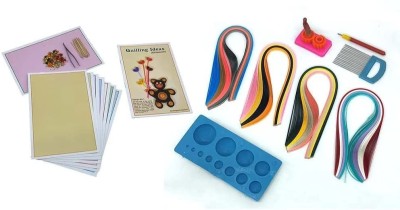 KRAFTMASTERS Complete Quilling Paper Set with Strips All Necessary Tools for Advanced (BIG)