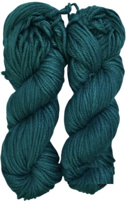 KYSS Oswal Knitting Yarn Thick Chunky Wool, Varsha Turquoise 600 gm shade no-26